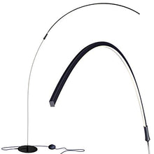 Load image into Gallery viewer, Brightech Sparq - Hanging, LED Arc Floor Lamp - Over The Couch, Contemporary Standing Lamp - Modern, Dimmable Light Arching from Behind The Sofa - Living Room &amp; Office Pole Lamp
