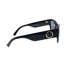 Load image into Gallery viewer, Versace VE 4359 GB1/81 Black Plastic Square Sunglasses Grey Polarized Lens
