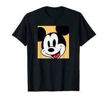 Load image into Gallery viewer, Amazon Essentials Mens Disney Mickey Mouse Comic Black T-Shirt
