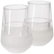 Load image into Gallery viewer, HOST Freeze Cooling Cup Double Wall Insulated Freezer Chilling Tumbler with Gel, Glasses for Red and White Wine, Set of 2, 8.5 oz
