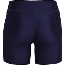 Load image into Gallery viewer, Under Armour HeatGear® Armour® Mid-Rise Middy Midnight Navy/White SM (US 4-6)
