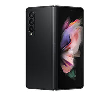 Load image into Gallery viewer, Samsung Electronics Galaxy Z Fold 3 5G Factory Unlocked Android Cell Phone US Version Smartphone Tablet 2-in-1 Foldable Dual Screen Under Display Camera 256GB Storage, Phantom Black
