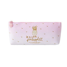 Load image into Gallery viewer, Clearance Sale!DEESEE(TM) Pink Pineapple Pencil Case Cosmetic Bag Makeup Pouch Pencils Box (A)
