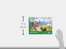 Load image into Gallery viewer, BRIO World - 33773 Railway Starter Set | 26 Piece Toy Train with Accessories and Wooden Tracks for Kids Age 3 and Up
