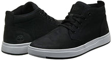 Load image into Gallery viewer, Timberland New Men's Davis Square Chukka Boot Black Nubuck/Fabric 8.5
