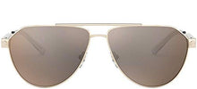 Load image into Gallery viewer, Versace Man Sunglasses, Gold Lenses Steel Frame, 62mm
