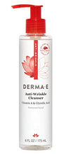 Load image into Gallery viewer, DERMA E Anti-Wrinkle Cleanser w/Glycolic Acid, 6 oz
