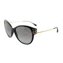 Load image into Gallery viewer, Versace VE4316B Sunglasses-GB1/11 Black (Gray Gradient Lens)-57mm
