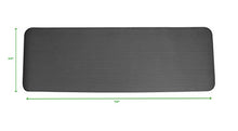 Load image into Gallery viewer, Mind Reader NBRMAT-BLK All Purpose 1/2 Extra Thick Yoga Fitness &amp; Exercise Mats with Carrying Strap, High Density Anti-Tear, Black

