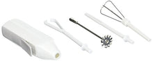 Load image into Gallery viewer, Norpro Cordless Mini Mixer, 5 Piece Set, One Size, White
