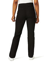 Load image into Gallery viewer, Chic Classic Collection Women's Easy-Fit Elastic-Waist Pant, Dark Shade, 18 Petite
