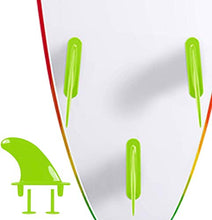 Load image into Gallery viewer, Wavestorm 8ft Surfboard // Foam Wax Free Soft Top Longboard for Adults and Kids of All Levels of Surfing, Multicolor
