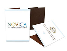 Load image into Gallery viewer, NOVICA Multi-Gem Lapis Lazuli .925 Sterling Silver Pendant Necklace, 18", Sunny Blue'
