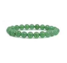 Load image into Gallery viewer, Natural Green Aventurine Gemstone Bracelet 7 inch Stretchy Chakra Gems Stones Healing Crystal Birthday Gift (Unisex) GB8-22
