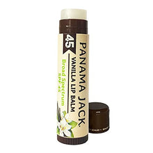 Load image into Gallery viewer, Panama Jack Sunscreen Lip Balm - SPF 45, Flavor Pack, Broad Spectrum UVA-UVB Sunscreen Protection, Prevents &amp; Soothes Dry, Chapped Lips
