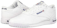 Load image into Gallery viewer, Reebok Men's Exofit Low, White/Royal Blue/Royal Blue, 10.5 M US
