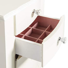 Load image into Gallery viewer, Powell Furniture Jewelry Armoire, White
