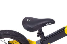 Load image into Gallery viewer, Bike8 Red Dot Desgin Award Winner high-end racing/performance balance bike/push bikes for kids with aluminum frame and super light pneumatic tire (black blue,12 inch for 2 to 5 years toddler 85-130cm)

