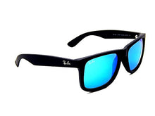 Load image into Gallery viewer, Ray Ban RB4165 622/55 Black/ Blue Mirror 55mm Sunglasses
