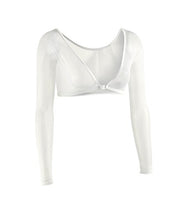 Load image into Gallery viewer, Sleevey Wonders Women's Basic Long Slip-on Mesh Sleeves XS Bone
