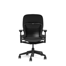 Load image into Gallery viewer, Steelcase Leap Chair, Black Fabric,FBA_,5" Cylinder -

