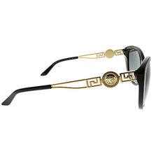 Load image into Gallery viewer, Versace Womens Sunglasses (VE4295 57) Black/Grey Acetate - Polarized - 57mm
