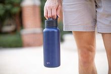 Load image into Gallery viewer, Simple Modern Insulated Water Bottle with Straw Lid 1 Liter Reusable Wide Mouth Stainless Steel Flask Thermos, 32oz, Riptide
