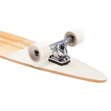 Load image into Gallery viewer, Retrospec Zed Pintail Longboard Skateboard Complete Cruiser | Bamboo &amp; Canadian Maple Wood Cruiser w/Reverse Kingpin Trucks for Commuting, Cruising, Carving &amp; Downhill Riding
