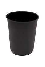 Load image into Gallery viewer, Kenney Storage Made Simple Plastic Waste Basket, Black
