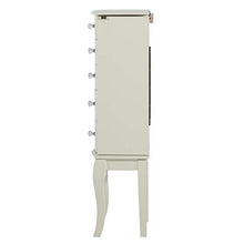 Load image into Gallery viewer, Powell Furniture Jewelry Armoire, White
