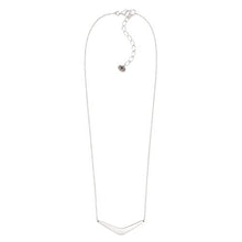Load image into Gallery viewer, Silpada 'Reversible Boomerang' Compressed Turquoise Necklace in Sterling Silver
