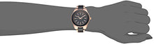 Load image into Gallery viewer, Anne Klein Women's Rose Gold-Tone and Navy Blue Resin Bracelet Watch

