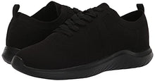 Load image into Gallery viewer, Clarks Women's Nova Glint Sneaker, Black/Black, 8
