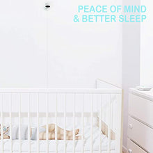 Load image into Gallery viewer, Sense-U Baby Breathing Monitor - Tracks Baby's Breathing Movement, Temperature, Rollover and Sleeping Position for Baby Safety with Audio Alarm on Smartphones, Pink

