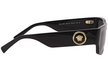 Load image into Gallery viewer, Versace Man Sunglasses, Black Lenses Acetate Frame, 56mm
