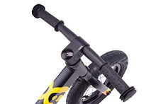 Load image into Gallery viewer, Bike8 Red Dot Desgin Award Winner high-end racing/performance balance bike/push bikes for kids with aluminum frame and super light pneumatic tire (black blue,12 inch for 2 to 5 years toddler 85-130cm)
