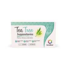 Load image into Gallery viewer, NutraBlast Tea Tree Oil Suppositories (12 Count) | All Natural Intimate Deodorant for Women | Restore Feminine pH Balance | Made in USA
