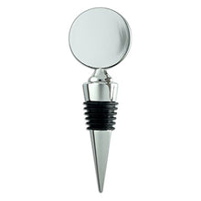 Load image into Gallery viewer, Grinning Nutcracker Soldier with Snowflakes Wine Bottle Stopper
