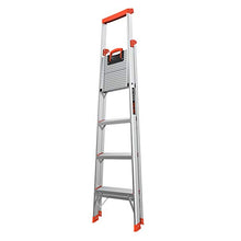 Load image into Gallery viewer, Little Giant Ladders, Flip-N-Lite, 6-Foot, Stepladder, Aluminum, Type 1A, 300 lbs Rated (15270-001)
