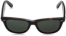 Load image into Gallery viewer, Ray-Ban Sunglasses - RB2140 Wayfarer / Frame: Tortoise Lens: Green (54mm)

