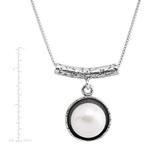Load image into Gallery viewer, Silpada 'Tupelo' 10-10.5 mm Freshwater Cultured Pearl Pendant Necklace in Sterling Silver
