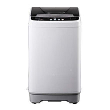 Load image into Gallery viewer, Full-Automatic Washing Machine, WANAI Portable Washer and Spinner 1.32cu.ft/10lbs Compact Laundry Washing Machine Top Load with Drain Pump 10 Programs 8 Water Level Selections with LED Display
