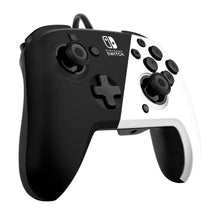 Load image into Gallery viewer, PDP Gaming Faceoff Deluxe+ Wired Switch Pro Controller - Officially Licensed by Nintendo - OLED Model- Black/White - Nintendo Switch
