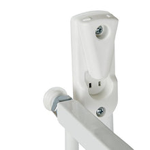 Load image into Gallery viewer, Munchkin Extending XL Tall and Wide Baby Gate,  Hardware Mounted Safety Gate for Stairs, Hallways and Doors, Extends 33" - 56" Wide, Metal, White
