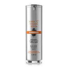 Load image into Gallery viewer, Energize Vitamin C Serum for Face &amp; Eyes - Clinical Strength Collagen Booster with Triple Vitamin C - Dermatologist Developed Skin Care For Anti-aging, Fades Dark Spots and Repairs Sun Damage 1oz

