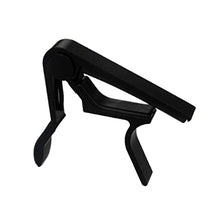 Load image into Gallery viewer, Guitar Capo,Acoustic Guitar, Electric Guitar Capo- Banjo and,for Acoustic,Ukulele, Mandolin, Bass, Picks Black Single Handed Capo
