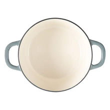 Load image into Gallery viewer, Crock Pot Artisan 5 Quart Enameled Cast Iron Round Dutch Oven, Slate Gray

