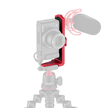 Load image into Gallery viewer, Joby Vert 3K, L-Bracket for Photos and Videos, Combinable with GorillaPod 3K Kit, Table Tripod for Mirrorless and CSC Cameras, Vlogging Camera, Youtuber and TIK Toker Content Creation,Red,JB01684-BWW
