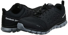 Load image into Gallery viewer, Reebok mens Rb4041 Sublite Cushion Work Safety Toe Athletic Work Industrial Construction Shoe, Black, 9.5 US
