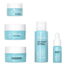 Load image into Gallery viewer, e.l.f.SKIN Hydrated Ever After Skincare Mini Kit, Cleanser, Makeup Remover, Moisturizer &amp; Eye Cream For Hydrating Skin, TSA-friendly Sizes
